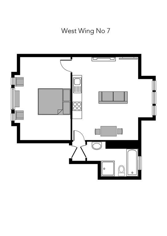 Linton Collection - The West Wing Apartment Edinburgh Ngoại thất bức ảnh